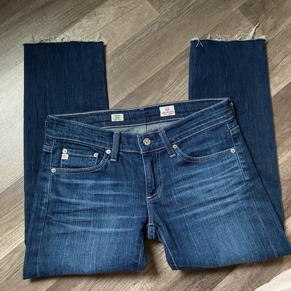 Adriano Goldschmied Tomboy Crop Straight Leg Jeans - Picture 2 of 5